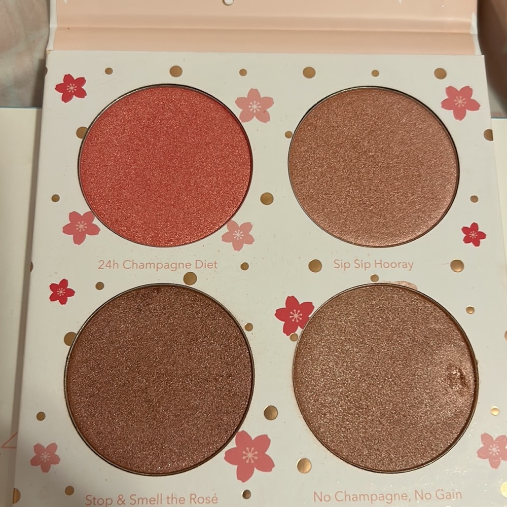 Beauty Bakerie Cotton Candy Champagne Blushlighter Palette Brand New. - Picture 5 of 5
